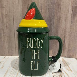 Rae Dunn - Buddy The Elf Mug with Hat Lid